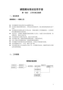 课程顾问培训实用手册(修改)A