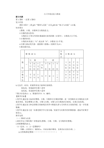 小六总复习教案