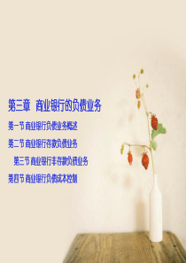 商业银行经营管理--第三章.