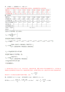 噪声污染控制计算复习题