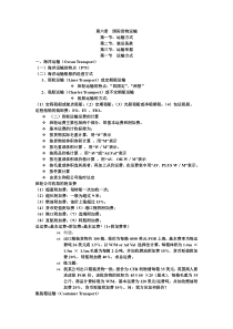 大学物流管理专业《国际贸易实务》第六章总结