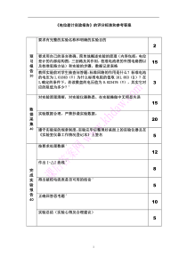 大学物理实验教程第二版思考题答案(李学金著)----电位差及电桥评分标准