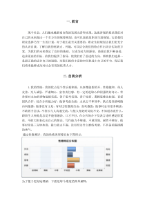 大学生职业生涯规划例文-审视现在,创造未来