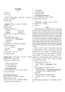 大学英语B模拟试题Test1