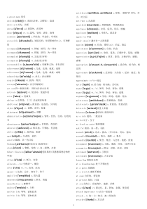 大学英语自学教程(下册)词汇表