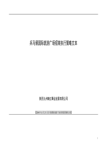 5x西安兵马俑国际旅游广场招商执行策略文本