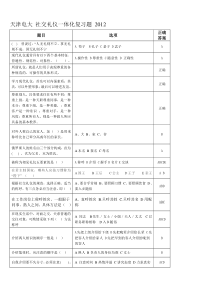 天津电大一体化课《社交礼仪》复习题答案