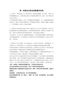 国际贸易案例分析题第一章到第三章