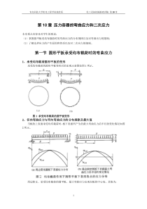 圆板受力分析