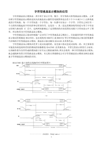 字符型液晶显示模块的应用