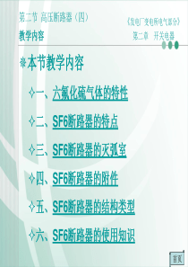 第六节-SF6断路器