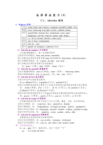 地大考研法语语法复习5