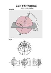 地球与宇宙科学基础知识