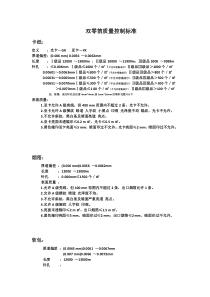 双零箔质量控制标准