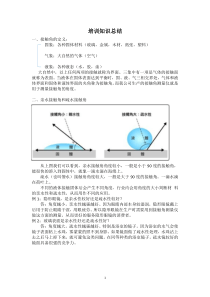 培训知识总结