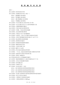 资料编号对应表-中国零售业门户网站-联商网全面提供零售业