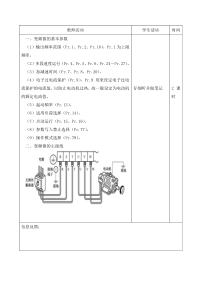 变频器实训课题二