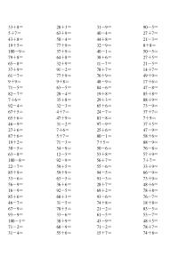 口算题进位退位综合