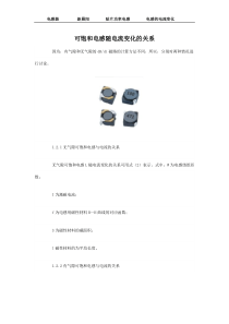 可饱和电感随电流变化的关系