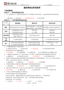 基因突变及其他变异复习学案