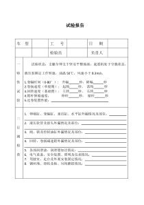 吊载试验报告