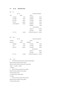 基础会计上海财经大学第三版课后答案