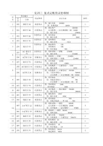 基础会计实训教程参考答案