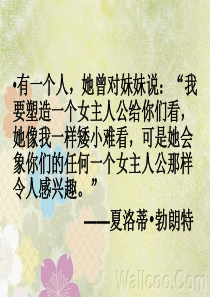 名著导读《简爱》课件.