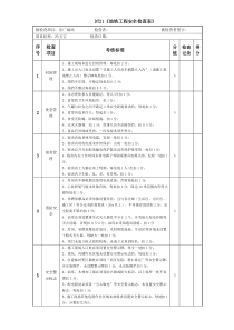 周检地铁检查表