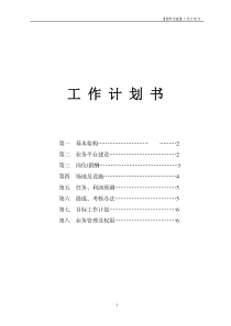 商业计划书模板05-1