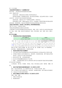 商品学思考题与答案