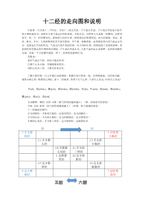 十二经的走向图和说明