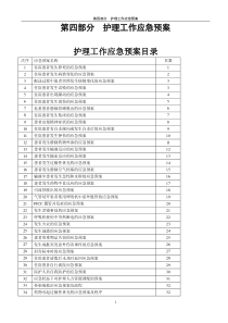 四应急预案