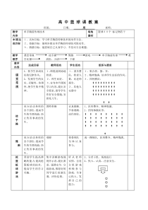 单手胸前传球