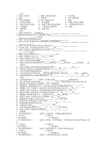 园林工程项目管理试题库