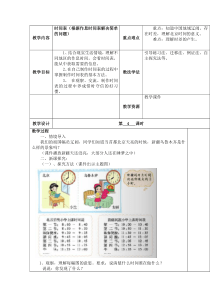 时间表(根据作息时间表解决简单的问题)