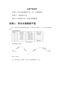 南方平差易水准网平差实例