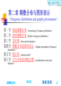 频数分布与图形表示