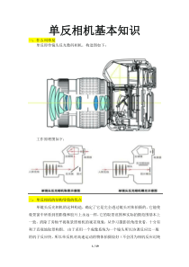 单反相机的基本知识