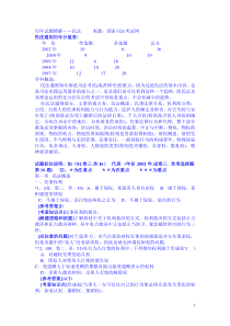 历年试题精解民法