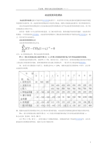 动态投资回收期法和净现值