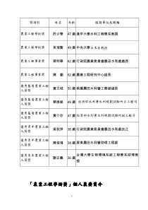 农业工程学术奖