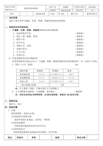 包材进料检验标准格式