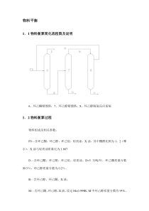 化工物料平衡