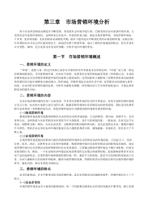 同济大学经管院市场营销第三章市场营销环境分析(ok)