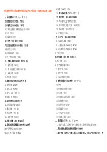 同等学力经济学真题分类汇总1999-2010