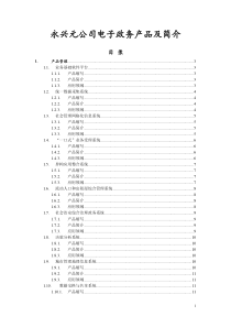 基层政府电子政务产品简介