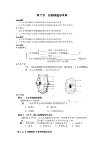 动物细胞导学案