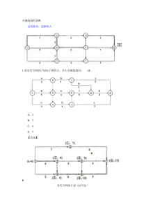 关键线路的判断