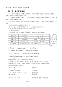 化学反应及其能量变化知识点